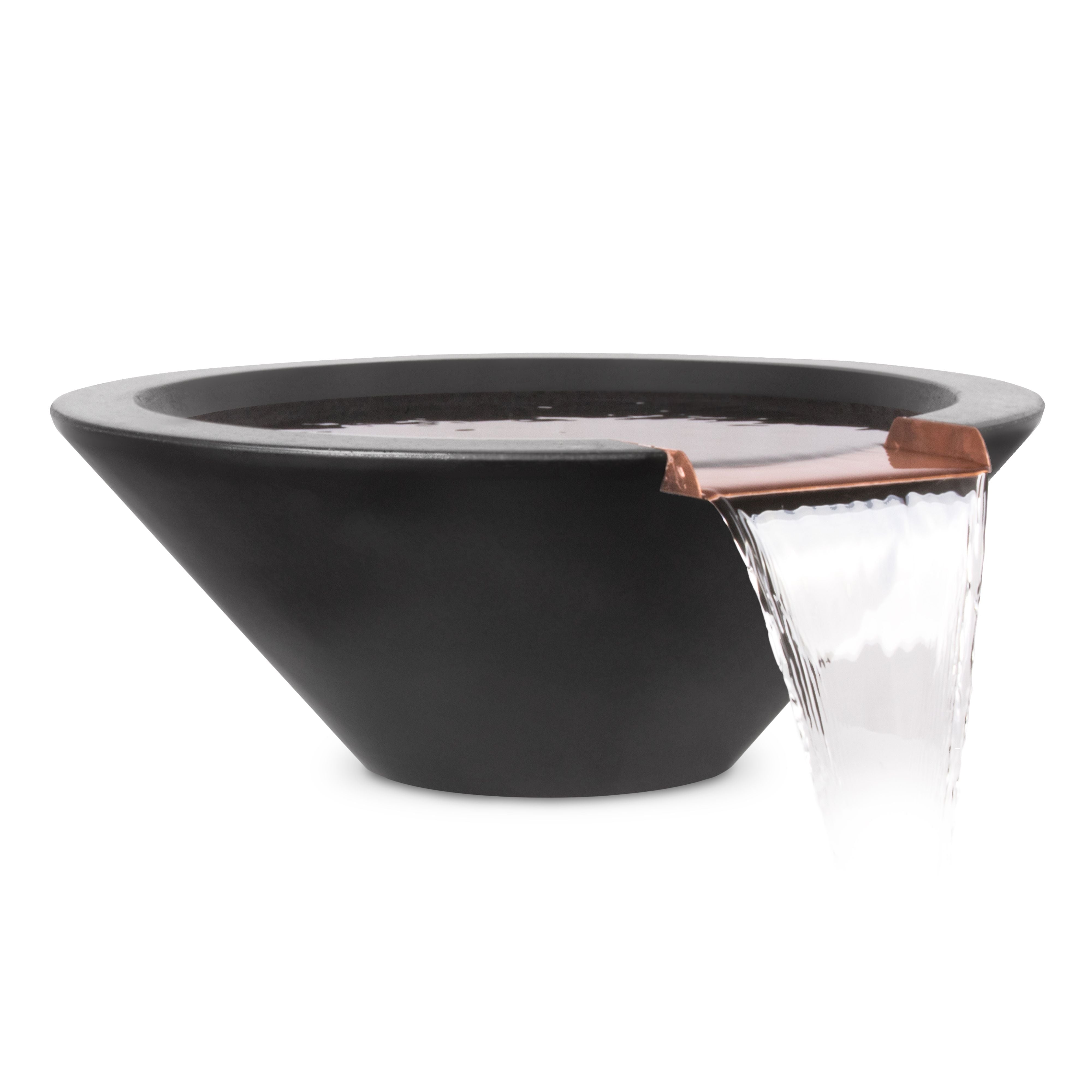 The Outdoor Plus GFRC Concrete Round Cazo Water Bowl