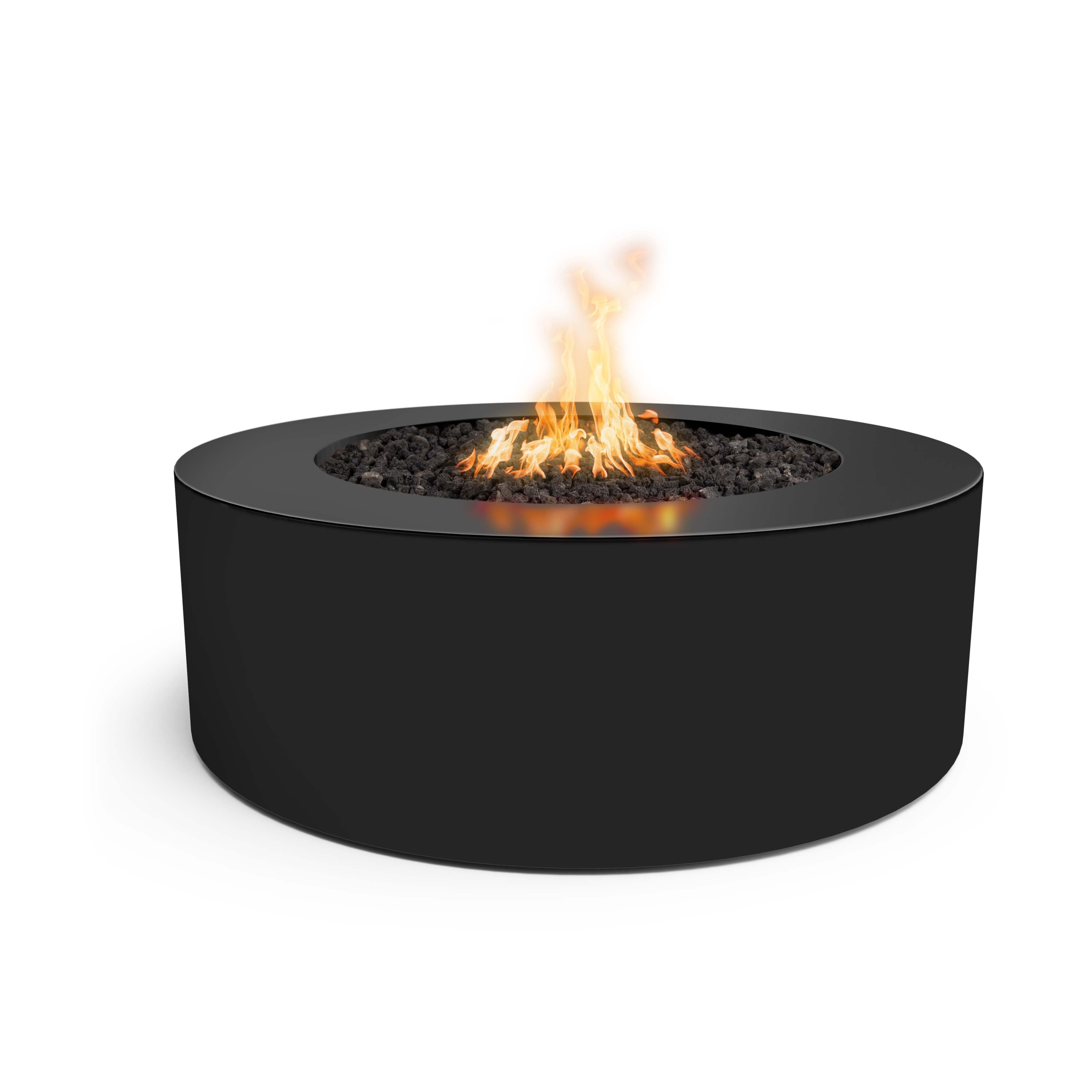 The Outdoor Plus Round Powder Coated Steel Unity Fire Pit