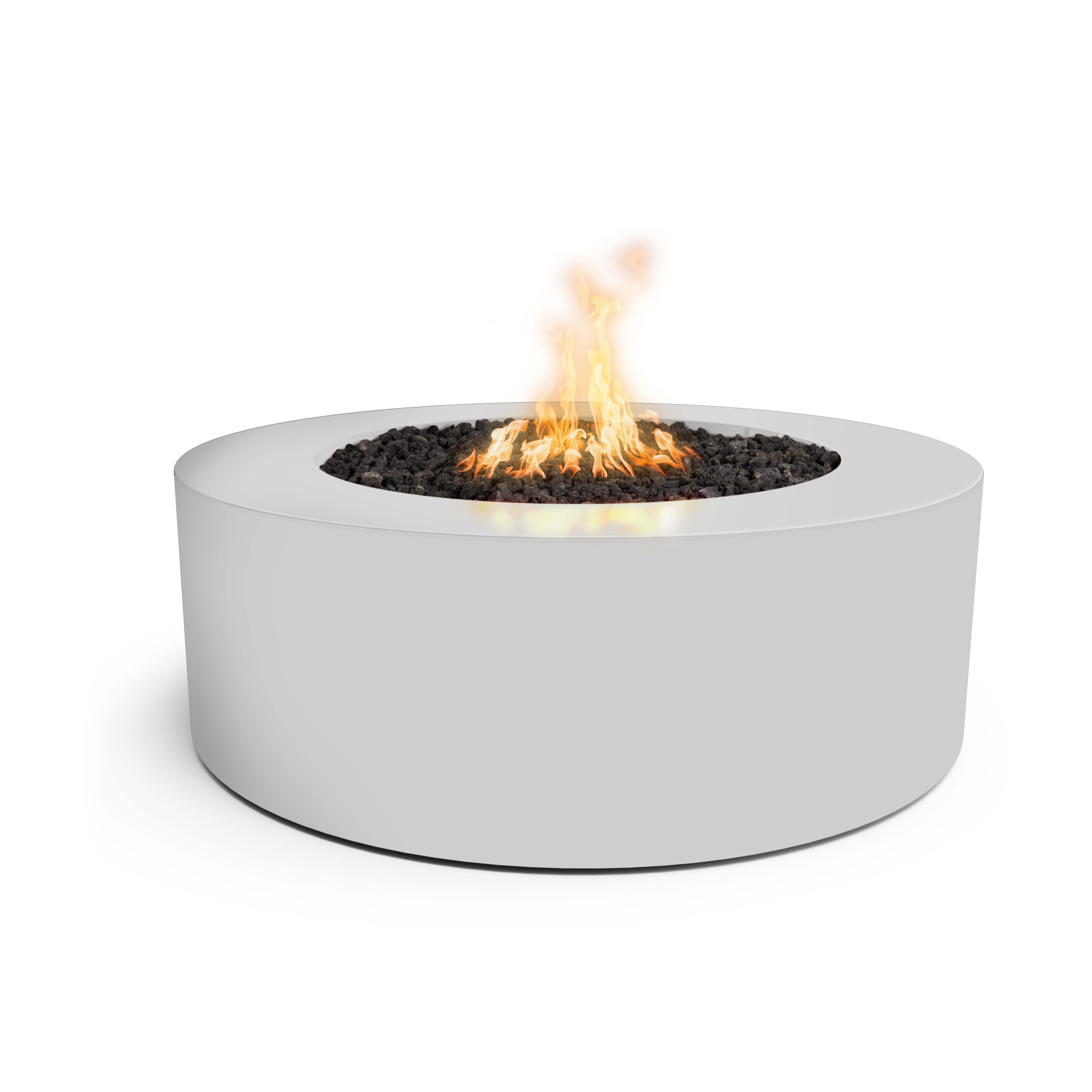 The Outdoor Plus Round Powder Coated Steel Unity Fire Pit